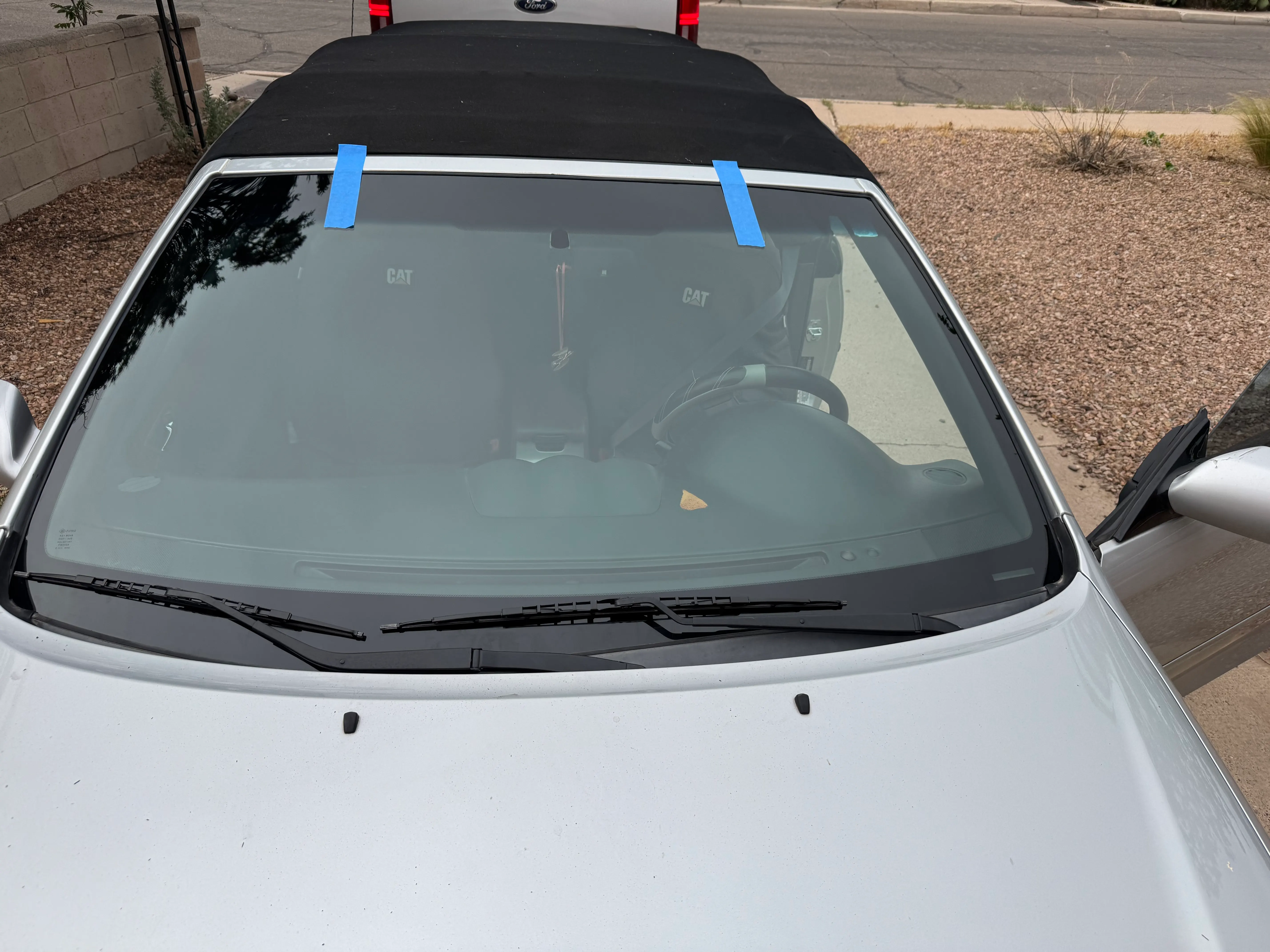 Vehicle after mobile auto glass service by Longevity Auto Glass